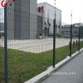 Fence a maglie di filo saldato 4x4 rivestito in PVC